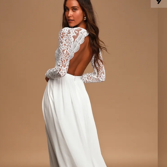 Lulu whiye maxi dress - Picture 2 of 2